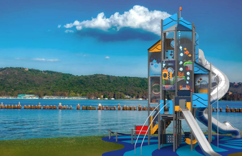 为啥社区乐园里都会出现儿童攀爬游乐设备?